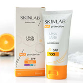 SKINLAB Sunscreen SPF100 UVA/UVB Sun Protection For All Skin Types| Water Resistant & Transparent | 50ml